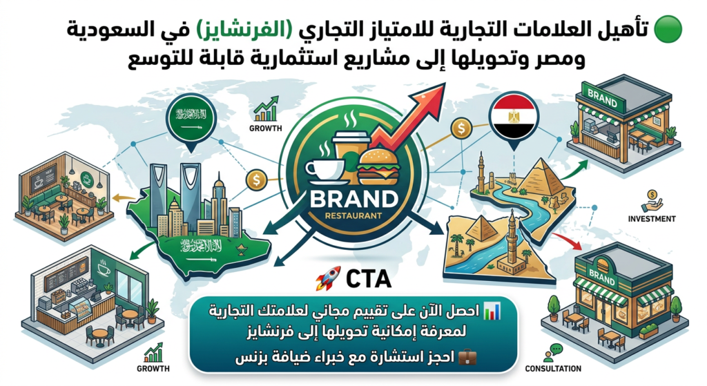 4 إمتياز تجارى مصر والسعودية