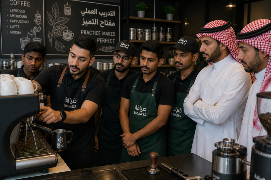 تدريب باريستا